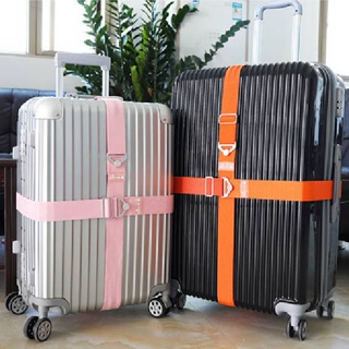 Travel Abroad Checked Luggage Packing Belt Cross Word Elastic Straps Trolley Case Reinforced Packing Box Strap sR56