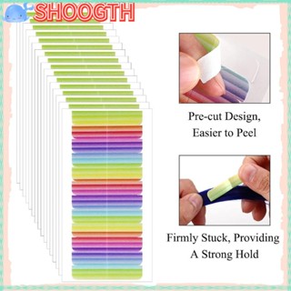 Shoogth เทปกาวสองด้าน แบบเปลี่ยน สําหรับต่อผม 10 แผ่นต่อชุด