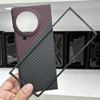 เคสโทรศัพท์มือถือ คาร์บอนไฟเบอร์ บางมาก ของแท้ สําหรับ VIVO X Fold 2 VIVO X Fold 2