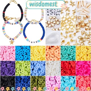 WISDOMEST ชุดจี้ดินโพลิเมอร์ สําหรับทําเครื่องประดับ DIY 4800 ชิ้น