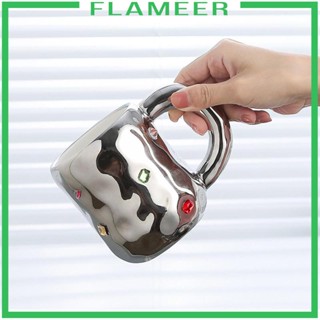 [Flameer] แก้วมักเซรามิก สําหรับใส่นม กาแฟ อาหารเช้า ร้อน เย็น