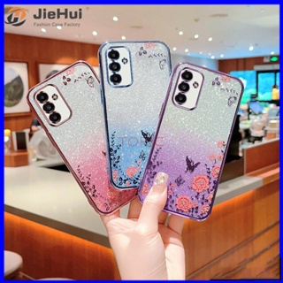 Jiehui เคสโทรศัพท์มือถือ ลายผีเสื้อกระพริบ สําหรับ samsung A14 5G A54 5G A04S A13 5G A24 A34 5G MMHY