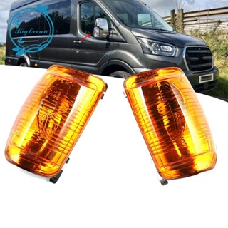 ฝาครอบไฟเลี้ยวกระจกมองข้าง อะไหล่สํารอง สําหรับ 2015-Up FORD TRANSIT 150 250 350HD 1 คู่