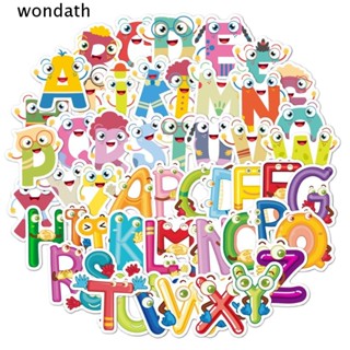 Wonda สติกเกอร์ PVC ลายสัตว์น่ารัก กันน้ํา สําหรับติดตกแต่งตู้เย็น แล็ปท็อป ขวดน้ํา