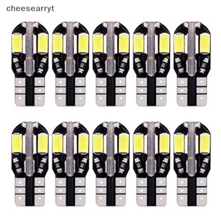 Chee หลอดไฟ LED 8 ดวง Canbus T10 194 168 W5W 5730 สีขาว สําหรับติดด้านข้างรถยนต์ 10 ชิ้น