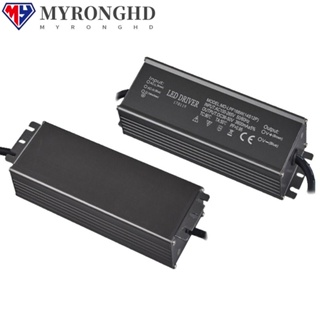 Myronghd หม้อแปลงหลอดไฟ LED 50W อลูมิเนียม AC 85-265V เป็น DC24-36V 1500mA กันน้ํา