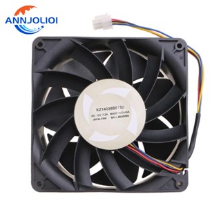 Ann พัดลมระบายความร้อน KZ14038B012U สําหรับ whatsminer 12V 7 2A 14 M20S M21S