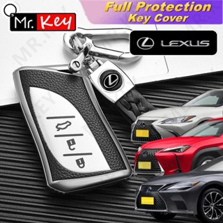 【Mr.Key】เคสกุญแจรีโมตรถยนต์หนัง Tpu สําหรับ Lexus NX ES UX US RC LX GX IS RX 200 250h 350h LS 450h 260h 300h UX200