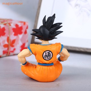 Magicalhour^^ โมเดลฟิกเกอร์อนิเมะ Son Goku Super Saiyan ของเล่นสําหรับเด็ก