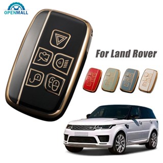 Openmall เคสกุญแจรีโมตรถยนต์ TPU อุปกรณ์เสริม สําหรับ Land Rover Range Rover Sport Evoque Freelander2 Keyless B7K9