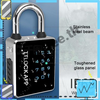 Tuya/ttlock APP กุญแจอัจฉริยะ IP65 กันน้ํา กันขโมย สําหรับหอพัก บ้าน [Redkee.th]