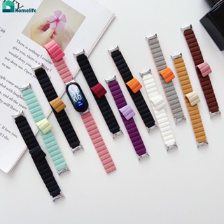 สร้อยข้อมือซิลิโคนสีสันสดใสสำหรับ Smartband Ml Band 8สีต่างๆโปรโมชั่น Home home home