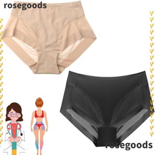 Rosegoods1 กางเกงชั้นใน ผ้าเรยอน ไร้รอยต่อ ยกก้น พลัสไซซ์ สําหรับผู้หญิง