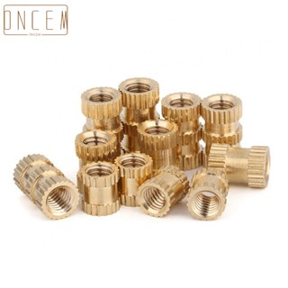 【ONCEMOREAGAIN】330pcs M2 M3 M4 M5 metric female brass ring thread insert Molded Copper Nut