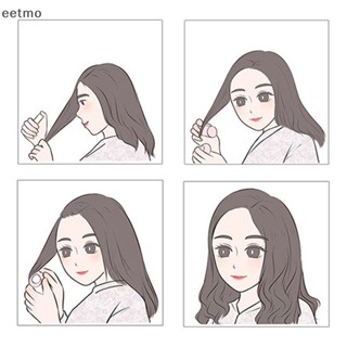 [eetmo] ชุดอุปกรณ์ทําผม โรลม้วนผม แบบไม่มีความร้อน หลายขนาด 3 ชิ้น