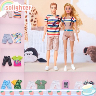 Solighter ชุดเสื้อผ้าลําลอง แฮนด์เมด DIY สําหรับคู่รัก 30 ซม.