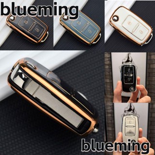 Blueming2 ปลอกกุญแจรีโมตรถยนต์ TPU อุปกรณ์เสริม สําหรับ VW Volkswagen MK4 Bora Golf 4 5 6 Jetta Passat Polo Bora