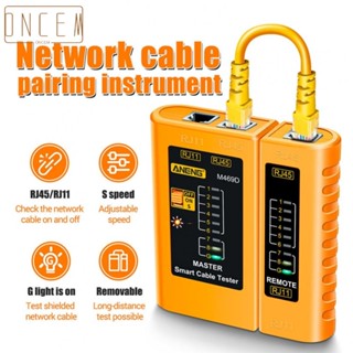 【ONCEMOREAGAIN】Network Connector Black Line Hunting/alignment M469D Network Cable Tester