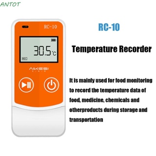 Antot เครื่องวัดอุณหภูมิ หน้าจอ LCD ความแม่นยําสูง สําหรับจัดเก็บคลังสินค้า