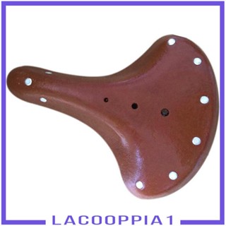 [Lacooppia1] อานจักรยานหนังเทียม คลาสสิก ระบายอากาศ สีน้ําตาล