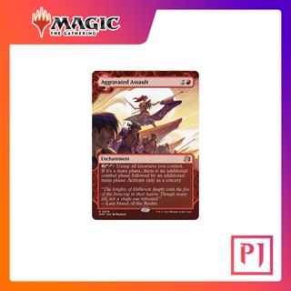 [MTG] Aggravated Assault [WOT] [RED] [RARE] [NORMAL] [ENG] (การ์ดเมจิค / Magic the Gathering)