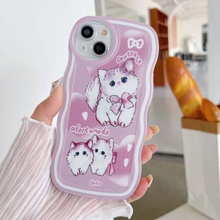 เคสโทรศัพท์มือถือซิลิโคน TPU กันกระแทก ป้องกันเลนส์กล้อง ลายการ์ตูนหมีคิตตี้ สีชมพู สําหรับ Realme Narzo 50 Pro 5G 50A 50A Prime 30A 20 N55