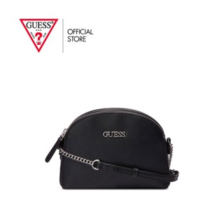 GUESS กระเป๋าสะพายผู้หญิง รุ่น LE872971 MCCLAIN MINI DOME CROSSBODY สีดำ