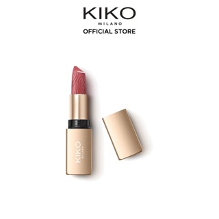 KIKO MILANO Beauty Essentials Hydrating Shiny Lipstick ไฮเดรติ้ง ชายน์นี่ ลิปสติก (ลิปเนื้อครีม, ชุ่มชื้น, เนื้อวาว)