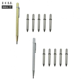 ⭐NEW ⭐6PCS Tungsten Carbide Tip Scriber Engraving Pen Marking Tip for Glass Ceramic