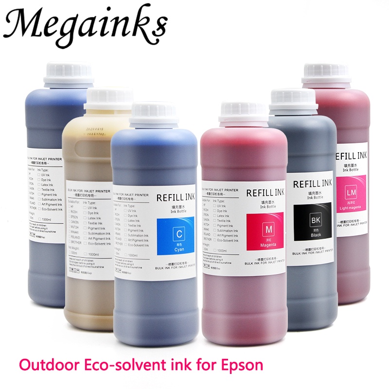 Universal Outdoor Eco solvent ink for epson Micro Piezo  printhead  compatible for Epson  printers