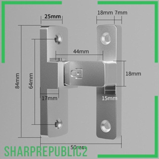 [Sharprepublic2] กลอนประตู โลหะ 90 องศา พร้อมสกรู สําหรับประตูบานเลื่อน โรงแรม โรงนา