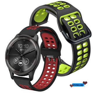 สายนาฬิกาข้อมือซิลิโคน แบบเปลี่ยน สําหรับ Garmin vivomove Trend Band Watchband Bracelet For Garmin vivomove Sport Wristband