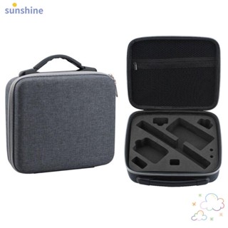 Ssunshine กล่องเก็บกล้อง ผ้าไนล่อน ความจุขนาดใหญ่ ทนทาน อุปกรณ์เสริม สําหรับ DJI OSMO ACTION 3