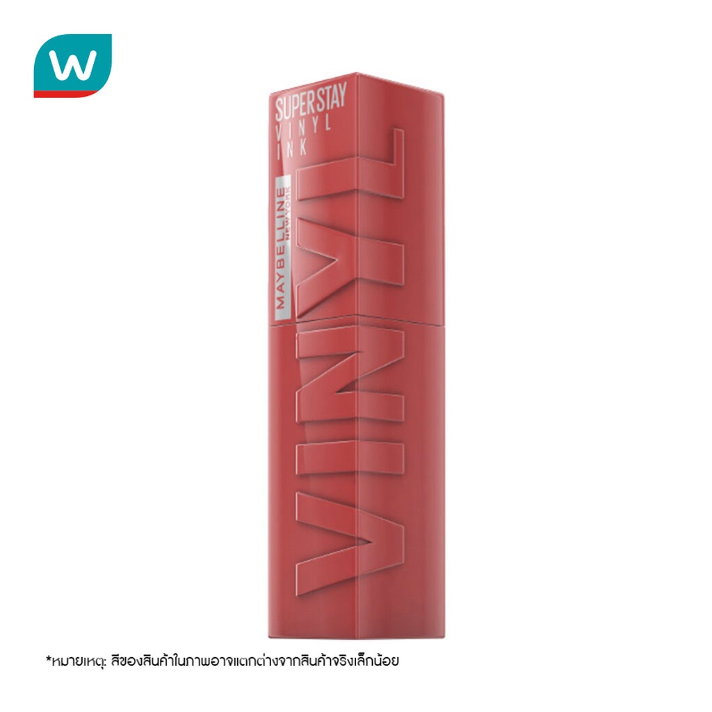 Maybelline เมย์เบลลีน นิวยอร์ก ซุปเปอร์สเตย์ ไวนิล อิ้งค์ ลิป 4.2มล. 65 ซอซี่