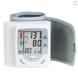 User-Friendly Blood Pressure Monitor Wrist Pulse Meter for Easy and Effective Health Monitoring