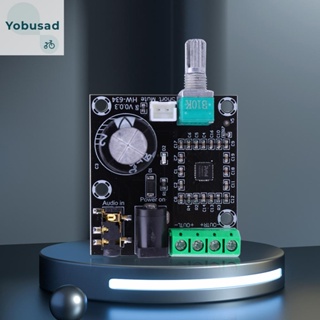 [Yobusad.th] Pam8610 โมดูลขยายเสียงสเตอริโอคลาส D 15W*2 ความละเอียดสูง DC 12V