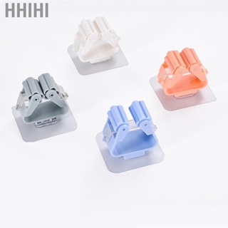 Hhihi Wall Mounted Mop Organizer Holder Plastic Bathroom  Hook Accessories