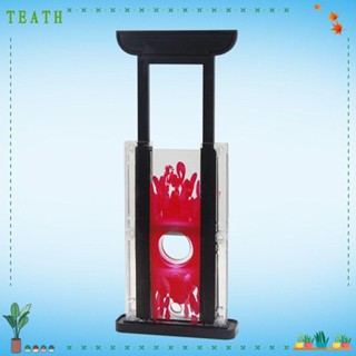 Teath ของเล่นมายากลนิ้วมือ พลาสติกใส สีแดง สําหรับเล่นมายากล 2 ชิ้น