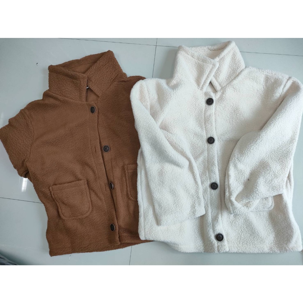 CLOTHING เสื้อคลุมกันหนาวเเขนยาวผ้าบุสำลีนิ่มผู้หญิง รุ่น W9006 - รูปที่ 5