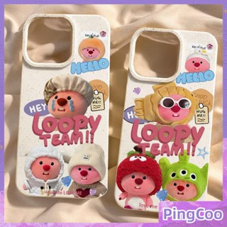 Pingcoo - เข้ากันได้สำหรับ เคส iphone 11 เคสไอโฟน เคสไอโฟน11  รณีเป็นมิตรกับสิ่งแวดล้อมย่อยสลายได้สีขาวกรณีกันกระแทก TPU น่ารักการ์ตูน Taiyaki บีเวอร์เข้ากันได้กับ iPhone 15 PRO MAX 14 PRO MAX 13 PRO MAX 12Pro MAX XR XS 7Plus 8 PLUS