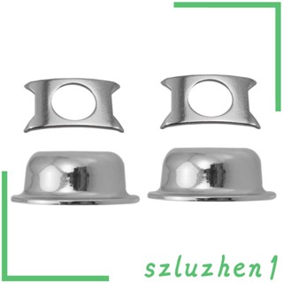 [Szluzhen1] แผ่นซ็อกเก็ต พร้อมคลิปหนีบ สําหรับกีตาร์ไฟฟ้า 2 ชิ้น