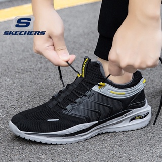 Skechers_ GOWALK ArchFit รองเท้ากีฬา รองเท้าบาสเก็ตบอล รองเท้าวิ่ง พื้นหนา ทนต่อการสึกหรอ สําหรับผู้ชาย