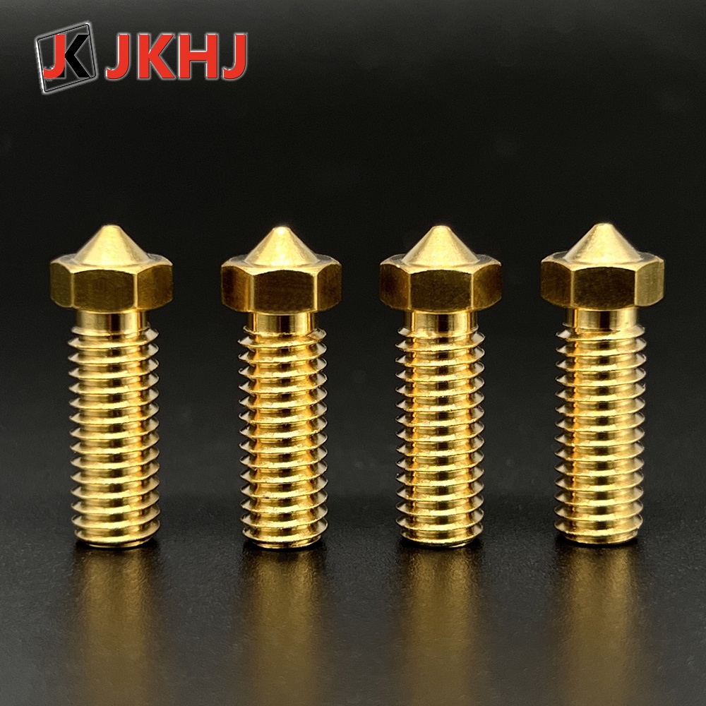 Volcano Nozzle 3D Printer Accessories Large-Caliber Hotend Large-Flow High-Speed Printing Brass Nozz