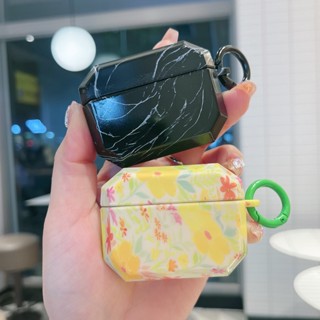 ใหม่ เคสหูฟังบลูทูธไร้สาย เซรามิค ลายกระเบื้องมันวาว คุณภาพสูง สําหรับ AirPods 1 2 Pro AirPods Pro 3