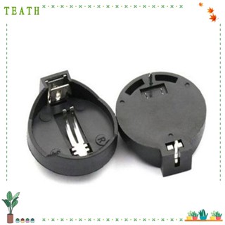 Teath ที่วางแบตเตอรี่ ซ็อกเก็ตเหรียญ CR2032 CR2025 3V 2025 2032 10 ชิ้น