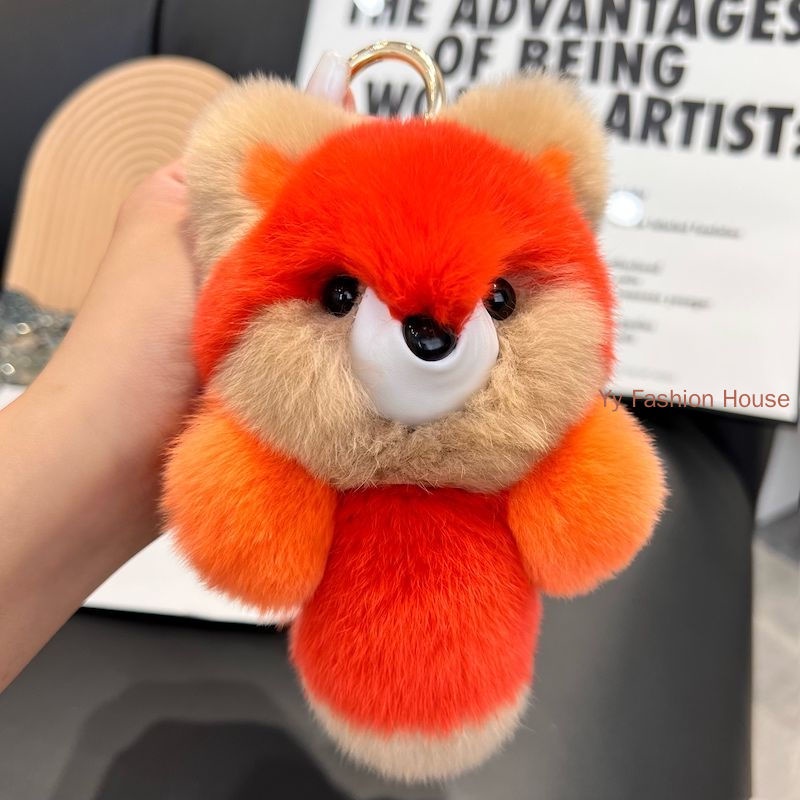[Small Ah Lion] พวงกุญแจ จี้ตุ๊กตากระต่ายน้อยน่ารัก ของขวัญสําหรับเด็กผู้หญิง