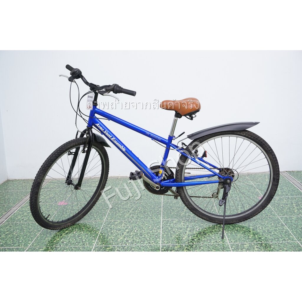 จักรยานเสือภูเขาญี่ปุ่น - ล้อ 26 นิ้ว - มีเกียร์ - สีน้ำเงิน [จักรยานมือสอง]