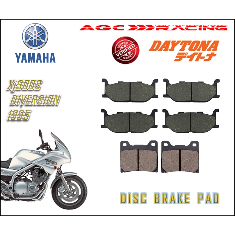 ผ้าเบรค YAMAHA DISC XJ900 S DIVERSION 1995 คุณภาพดีที่สุด
