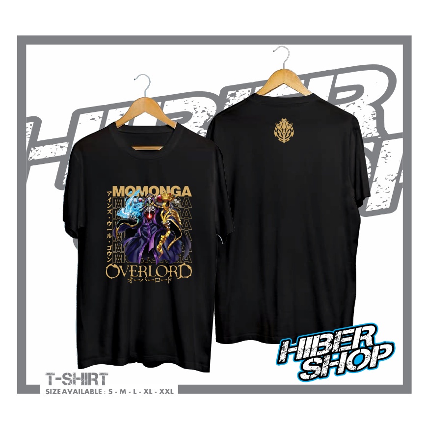 แฟชั่นใหม่ล่าสุด Momonga AINZ OOAL GOWN OVERLORD T-Shirt - HIBER SHOP_02