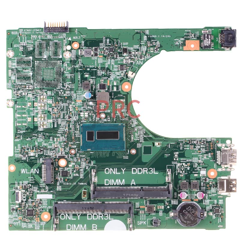 Inspiron สําหรับ 3458 DELL 3558 โน้ตบุ๊คเมนบอร์ด 14216-1 พร้อม I3 I5 5th Gen CPU SR27G DDR3 แล็ปท็อป